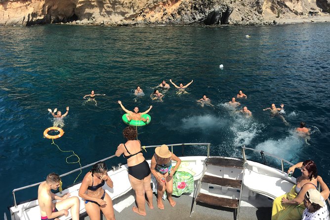 3h Boat Trip + Snorkeling in Puerto de Mogan - What you eat on this boat: Canarian potatoes, omelette, and mojo