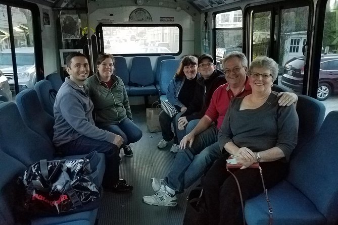 All Island Bus Tour - What’s included: AC, snacks, ponchos, and that 1800s screen