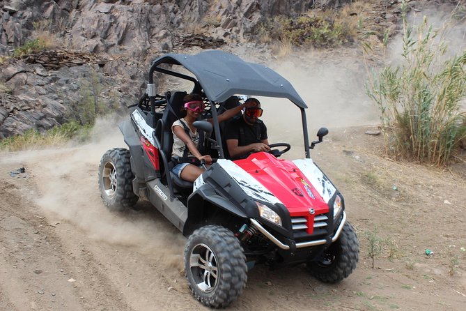 Buggy Tour Gran Canaria - From reservoir down to bamboo, palms, and prickly pears