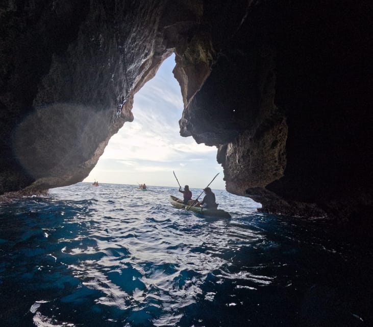 Cala en Porter: Menorca Caves Kayaking Tour & GoPro Photos - The Meet-Up at Cala en Porter: Fast Check-In, Then Right to the Water