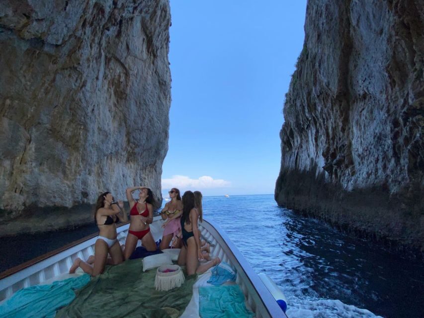 Capri: Island and Grottos Boat Cruise with Snacks and Drinks - From Marina Grande, Capri Starts Making Sense