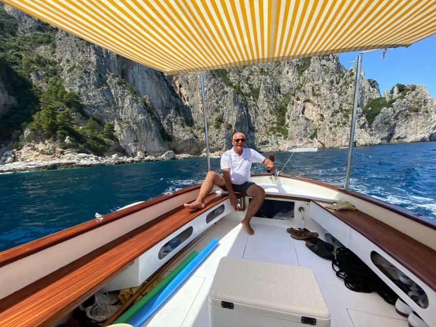 Capri: Island and Grottos Boat Cruise with Snacks and Drinks - Arch of Love and Arco Naturale: The Photo Spot With Real Scale