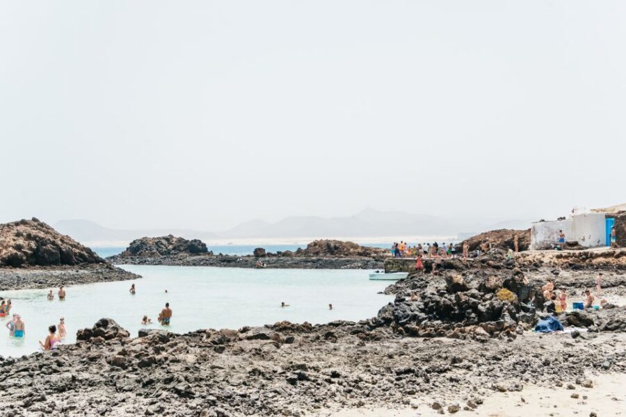 Corralejo: Return Ferry Ticket to Lobos Island Fuerteventura - Beaches near the pier: El Puertito and La Concha for your first swim