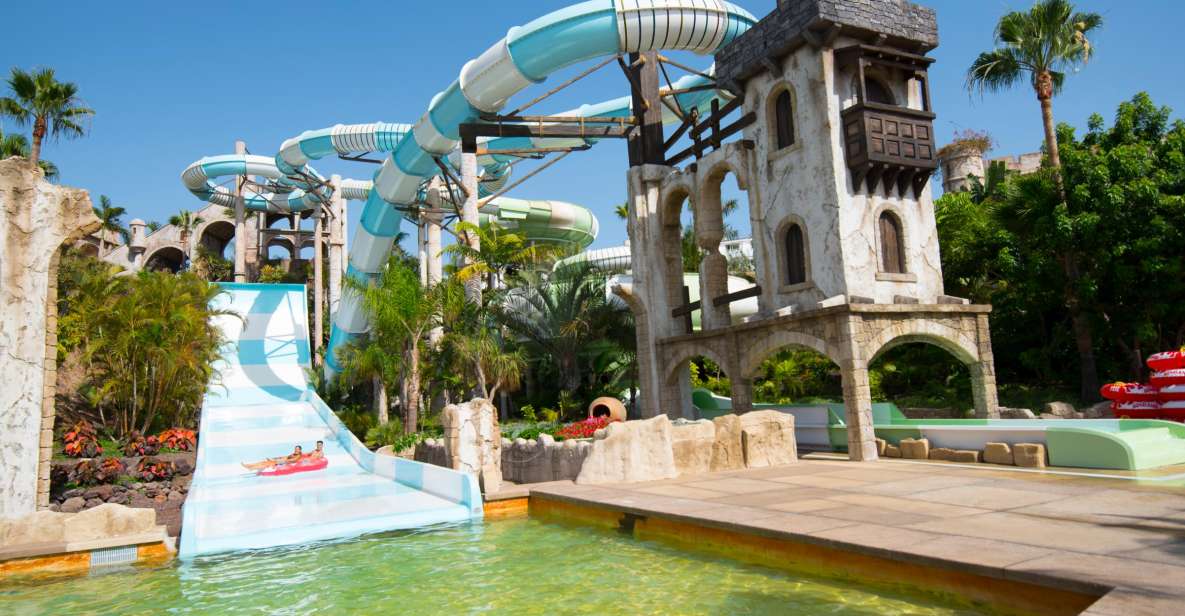 Costa Adeje: Aqualand Water Park Ticket with Dolphin Show - Aqualand Costa Adeje: a big park day for different ages