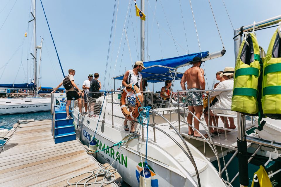 Costa Adeje: Whale Watching Catamaran Tour with Drinks - Dolphins, Fish Farms, and That Sneaky “Second Story”