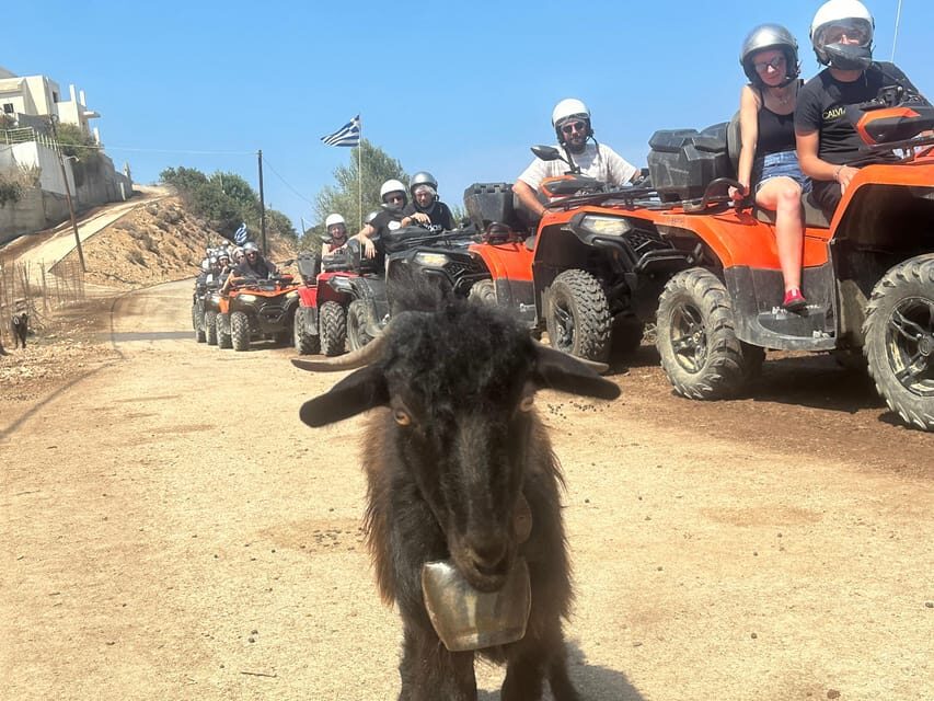 Crete: Quad Safari, Olive Mill with Tasting & Ghost Village - Agia Pelagia Views and the Sea-Cliff Off-road Ride