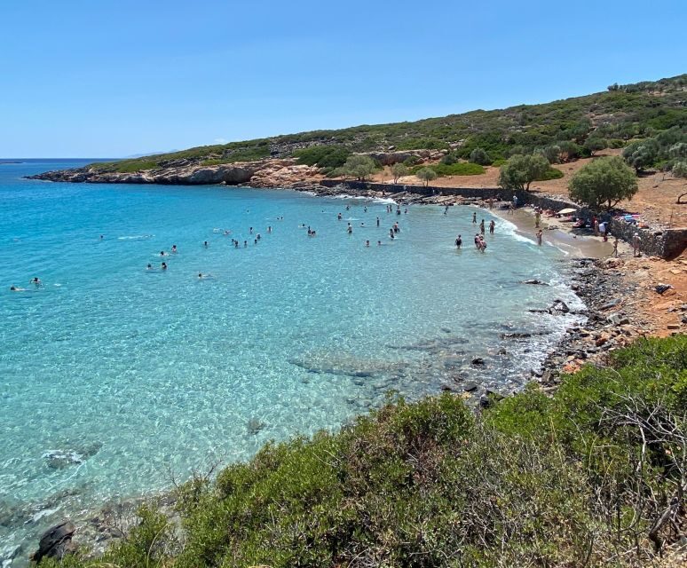 From Ag. Nikolaos: Spinalonga & Kolokytha Cruise with Lunch - Kolokytha Bay: the swim stop that really makes the day