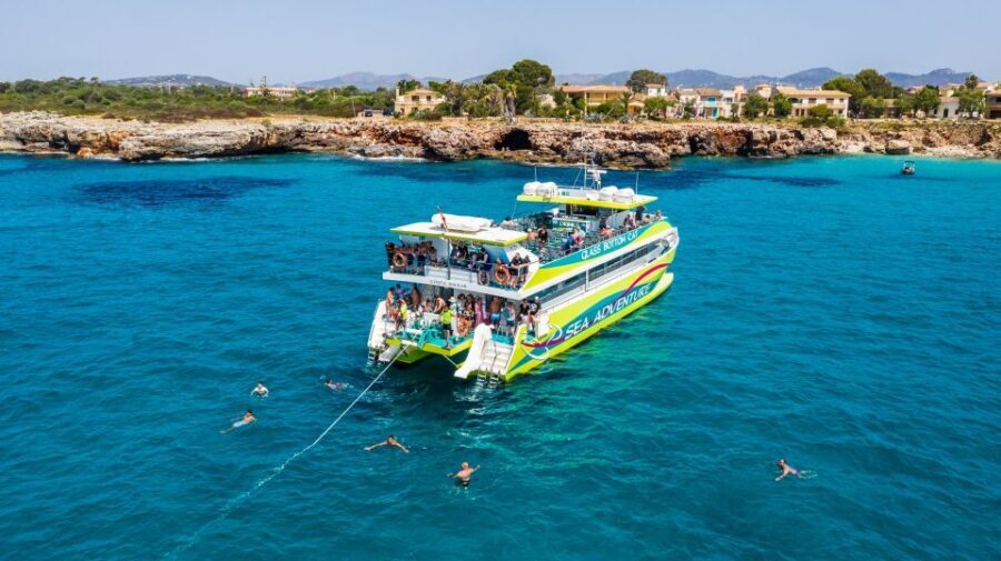 From Cala Millor: East Coast Glass-Bottom Boat Trip - Picking the right itinerary: from 1.5 hours to a full 4 hours