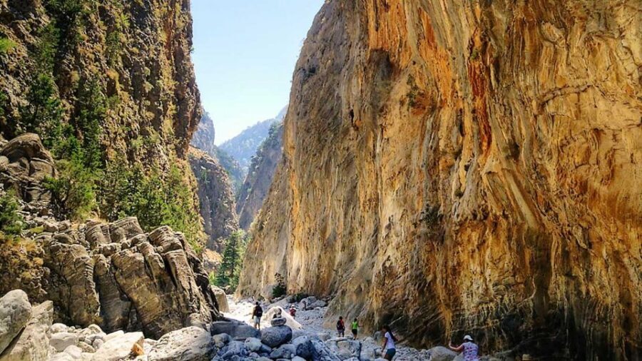 From Chania/Rethymno: Samariá Gorge Guided Hike with Pickup - Walking 16 km Through Real Cretan Nature (Not a Smooth Sidewalk)