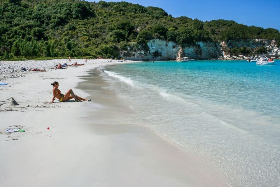 From Corfu: Day Cruise to Paxos, Antipaxos, and Blue Caves - Gaios (Paxos): The Best Time for Lunch and a Slow Walk