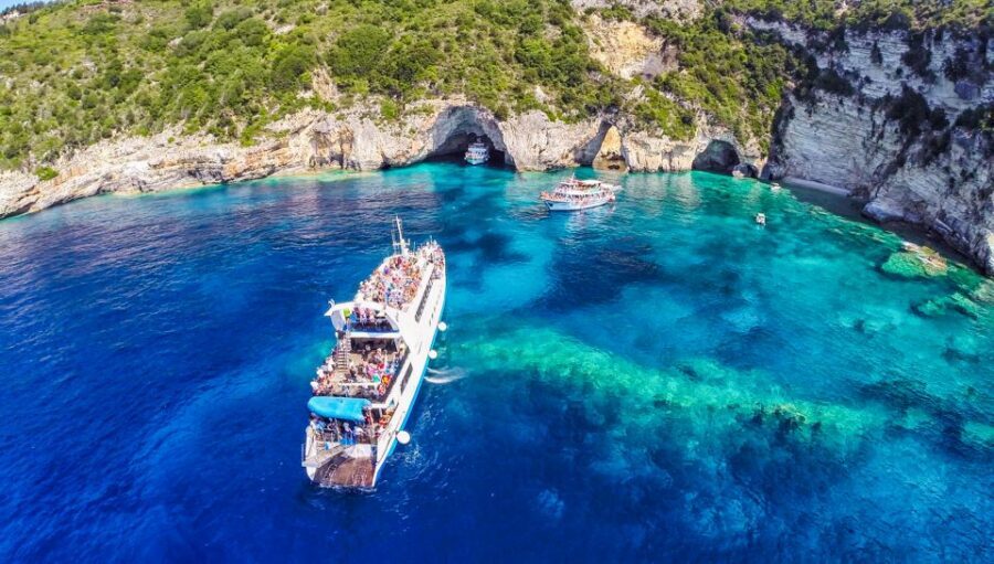 From Corfu: Day Cruise to Paxos, Antipaxos, and Blue Caves - Sailing Time Back: Corfu’s Old Town Views and the Guide’s Role