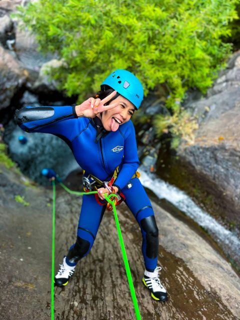 From Funchal: Intermediate (Level 2) Canyoning Adventure - The Level 2 difference: challenging, but built for first-timers who want a step up