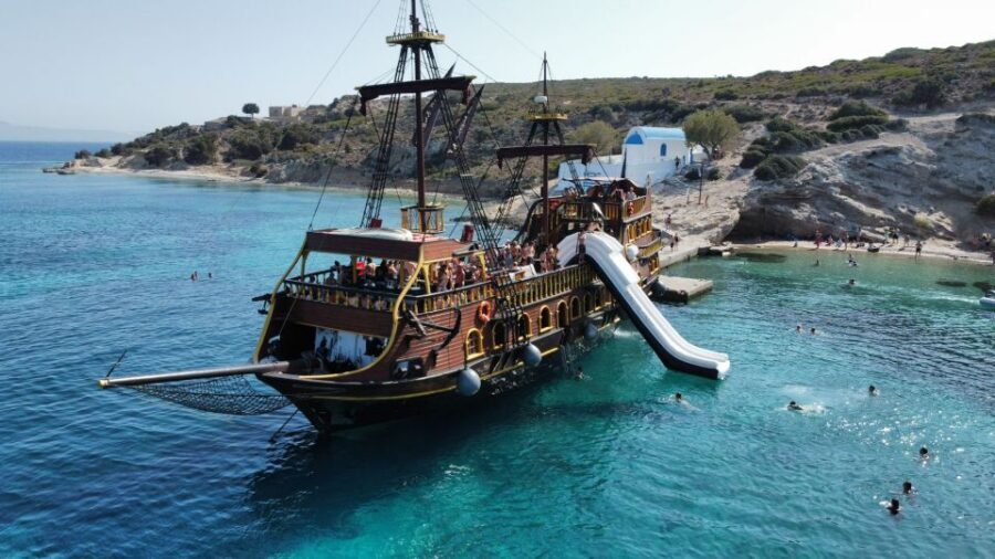 From Kos: 3-Island Pirate Cruise with Lunch and Waterslide - Timing and Route: How the Day Flows Between Islands