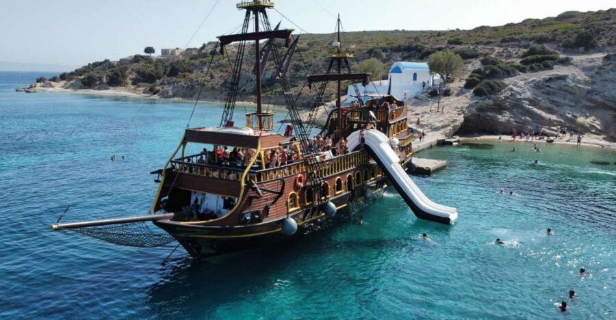 From Kos: 3-Island Pirate Cruise with Lunch and Waterslide - Pirate-Ship Day Trip from Kos: The Vibe and the Value