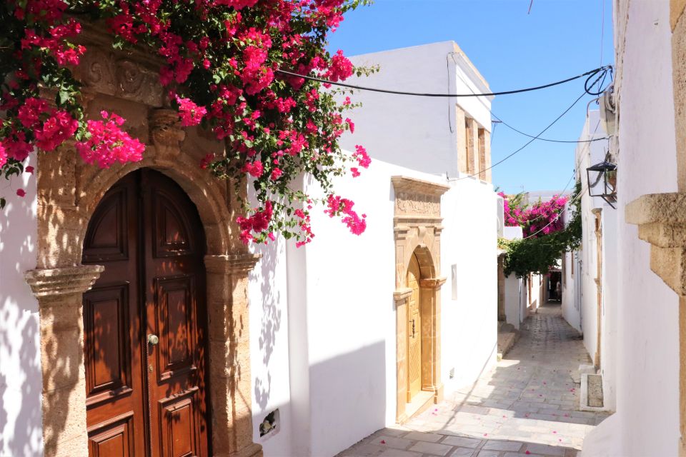 From Rhodes Town: Day Trip to Lindos - Lindos village streets: 3.5 hours is the sweet spot