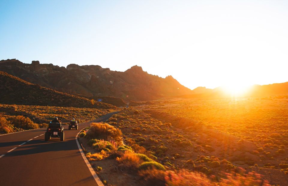 From Santiago del Teide: Sunset Quad Trip to Mount Teide - From hotel pickup to your quad briefing: what the first hour feels like