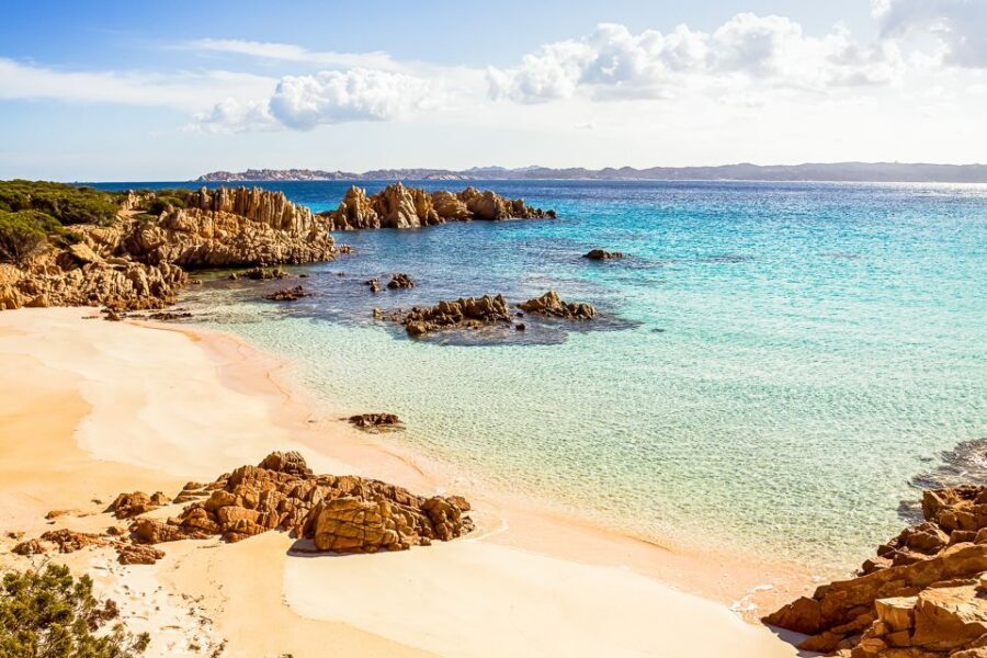 From Sardinia: La Maddalena Archipelago Full-Day Boat Tour - Spiaggia Rosa: Pink Sand View Without the Detour