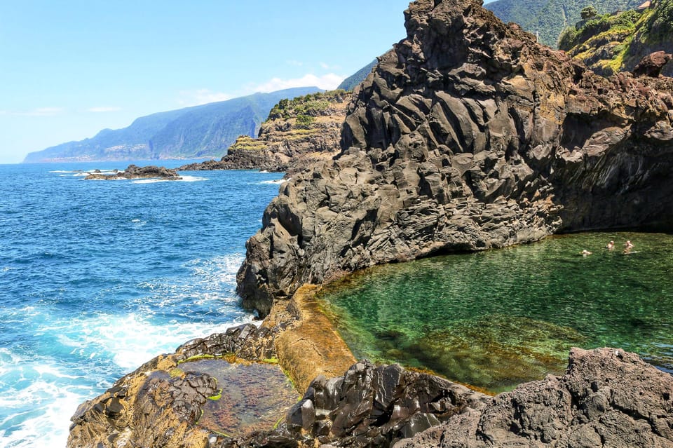 Funchal: Enchanted Terraces, Porto do Moniz & Fanal 4WD Tour - Seixal and São Vicente: Coastal Town Time with a Different Mood