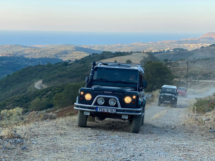 Georgioupolis Full-Day Land Rover Safari Experience - From pickup to Lake Kournas: why the day starts inland