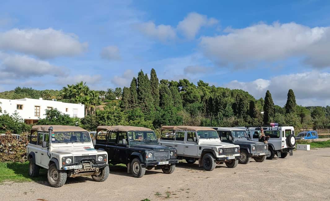 Ibiza: Jeep Safari Island Exploration - The off-road route: West, East, and North by dirt roads