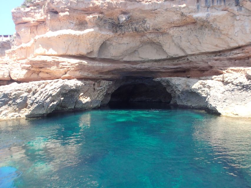 Ibiza: Snorkeling and SUP Paddle, Beach and Cave Boat Tour - On Board: Snorkeling Gear, SUP Boards, and Chilled Drinks