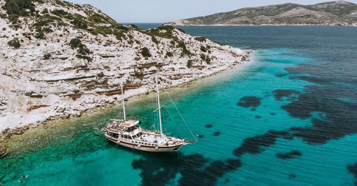 Kos Town: Kalymnos & Pserimos Day Cruise & Optional Transfer - How the full-day timing really plays out (450 minutes of sun)