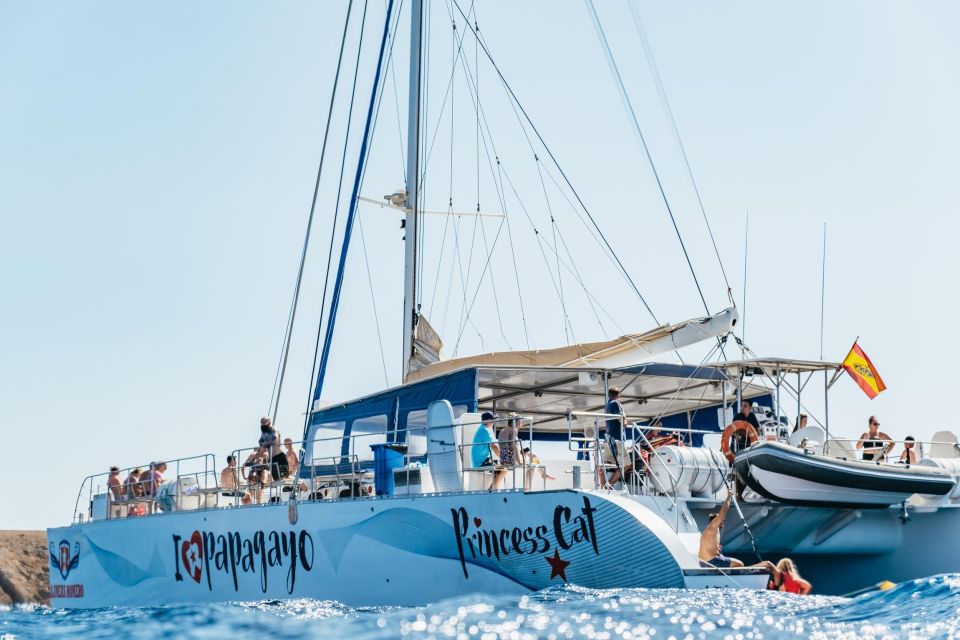 Lanzarote: Day Trip to the Papagayo Beaches by Catamaran - Puerto del Carmen Pickup, Transfer, and the Last-Pier Meeting Point