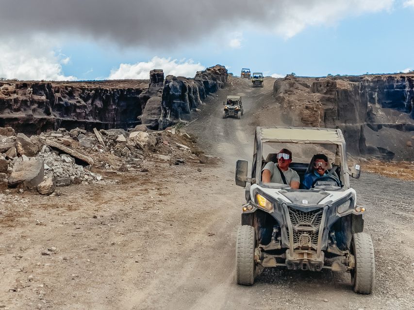 Lanzarote: Guided Off-Road Volcano Buggy Tour - Teseguite descent to El Mojón quarry: the part that separates thrill-seekers from smooth-riders