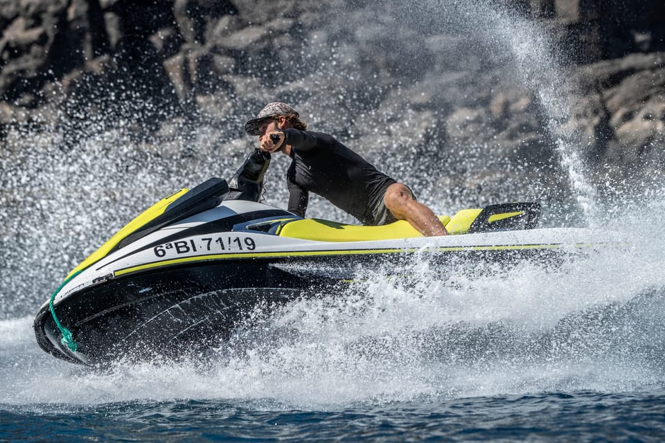 Lanzarote: Jet Ski Tour - When the Water Gets Choppy: Managing Expectations on a Windy Day
