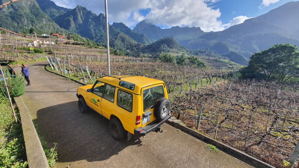 Madeira: Full-Day Jeep Tour with Guide and Pickup - North-west coast rhythm: São Vicente, vineyards, and sea views