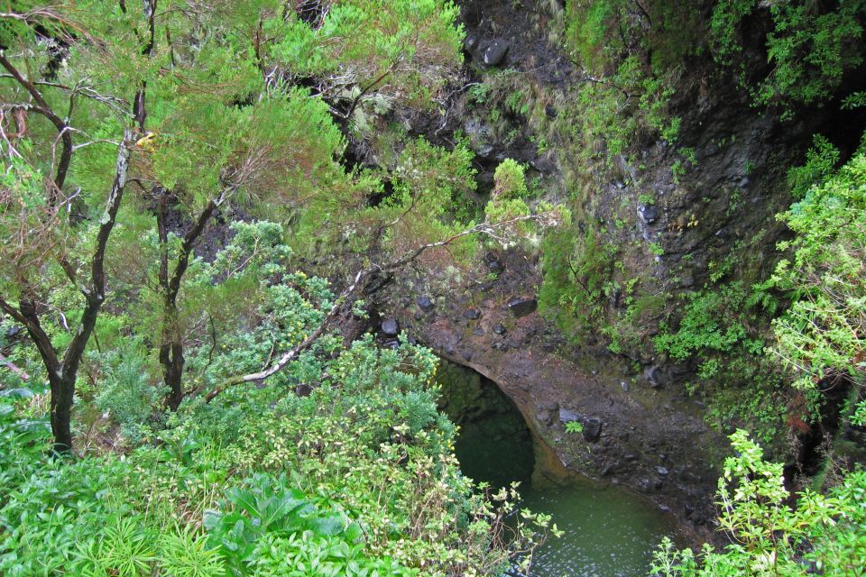 Madeira Walks - Rabaçal and the 25 Fountains - The Tunnel and Step Counts: Bring Light and Expect Wet Spots