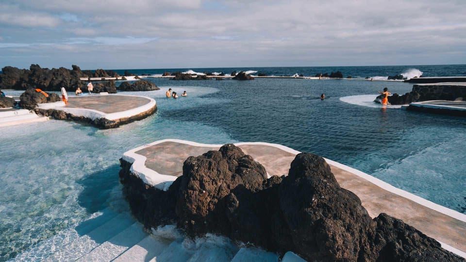 Madeira: West Tour With Guide Fanal Forest SykWalkExperience - Porto Moniz natural swimming pools: the big payoff stop