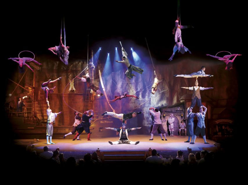 Magaluf: Pirates Adventure Dinner Show Ticket - The pirate story: Henry Morgan vs Jacques Lafitte and famous names