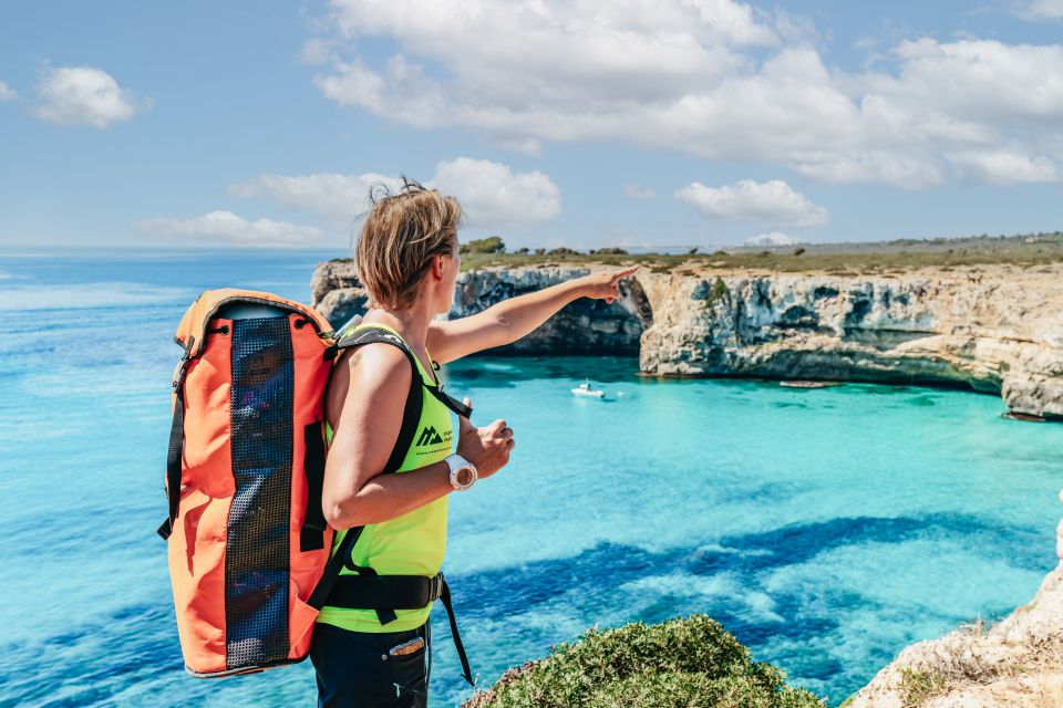 Mallorca: Cova des Coloms Caving Trip with Hotel Transfer - Inside the caves: pools, climbing, and safety that feels hands-on