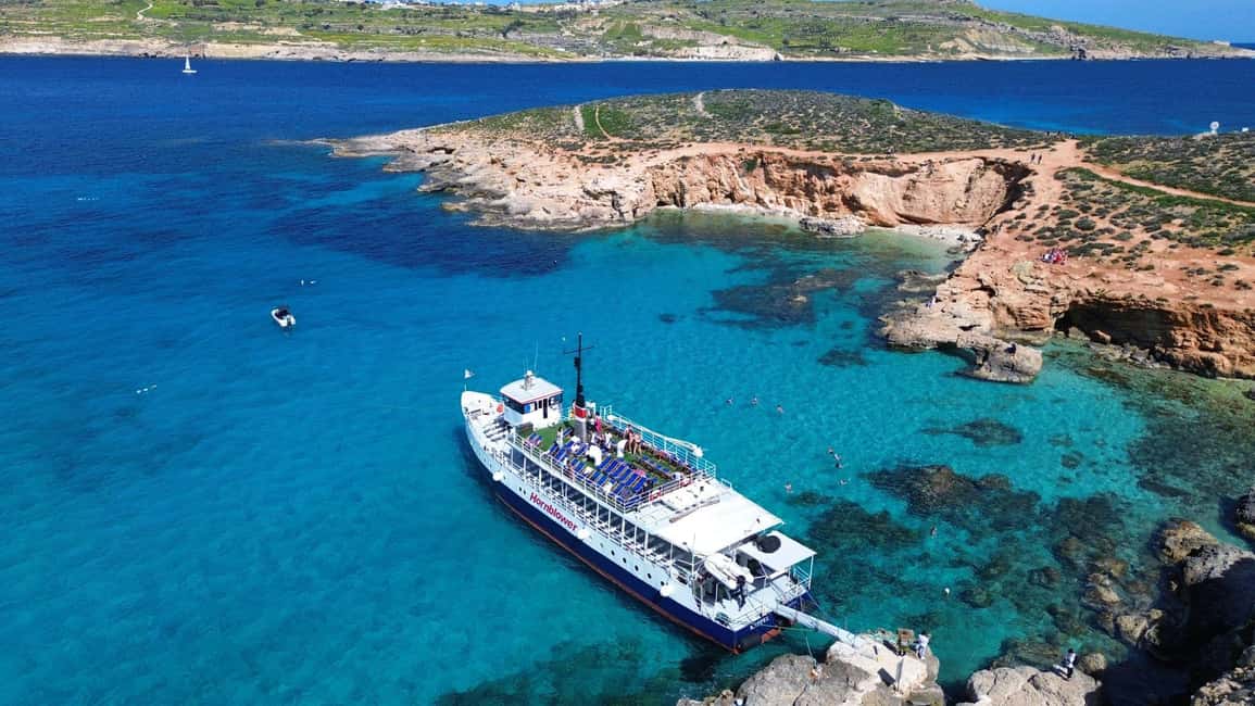 Malta: Comino, Blue Lagoon, Crystal Lagoon & Caves Cruise - Gozo by the Back Door: A Harbour Cruise Moment