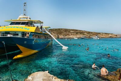 Malta: Gozo & Comino Islands, Blue Lagoon & Seacaves Tour - Blue Lagoon swim stop: timing, water access, and what to expect
