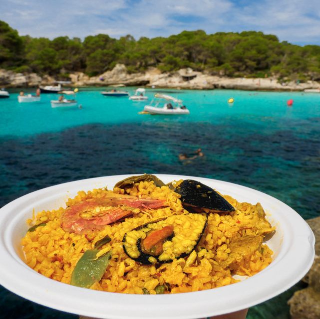 Menorca: Full-Day Boat Tour with Paella Lunch - The Best Part: Cala en Turqueta and the Two-Hour Swim Window