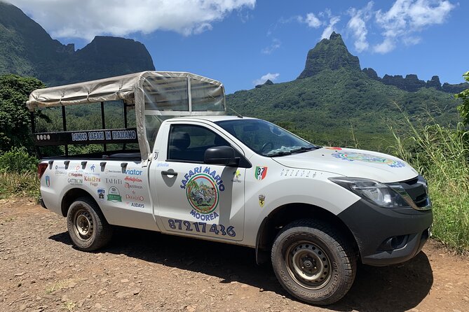 Moorea 4WD Tour Inc. Belvedere, Pineapple Farm, Magic Mountain... - Magic Mountain: the viewpoint stop you’ll remember first