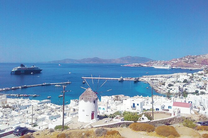 Mykonos Shore Excursion with Pickup from Cruise Ship Terminal - Ano Mera Village and the Panagia Tourliani Monastery Stop