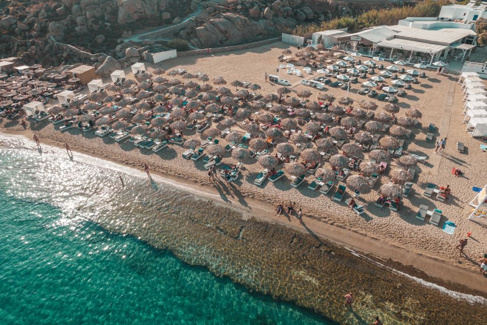 Mykonos: Super Paradise Beach with Sunbed at Thalas Mykonos - Swimming in clear water: great for photos, better for planning