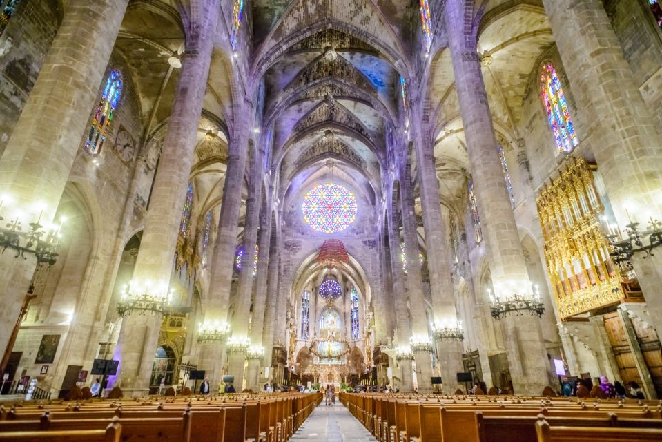 Palma: Cathedral of Mallorca Skip-the-Line Entry Ticket - Views from the terraces: what’s included, what’s extra