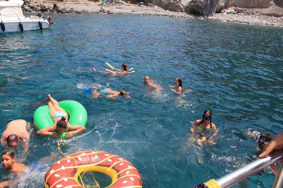 Puerto de Mogan: Boat and Snorkeling Trip - Food on Board: Vegetarian Spanish Classics That Don’t Feel Like an Afterthought