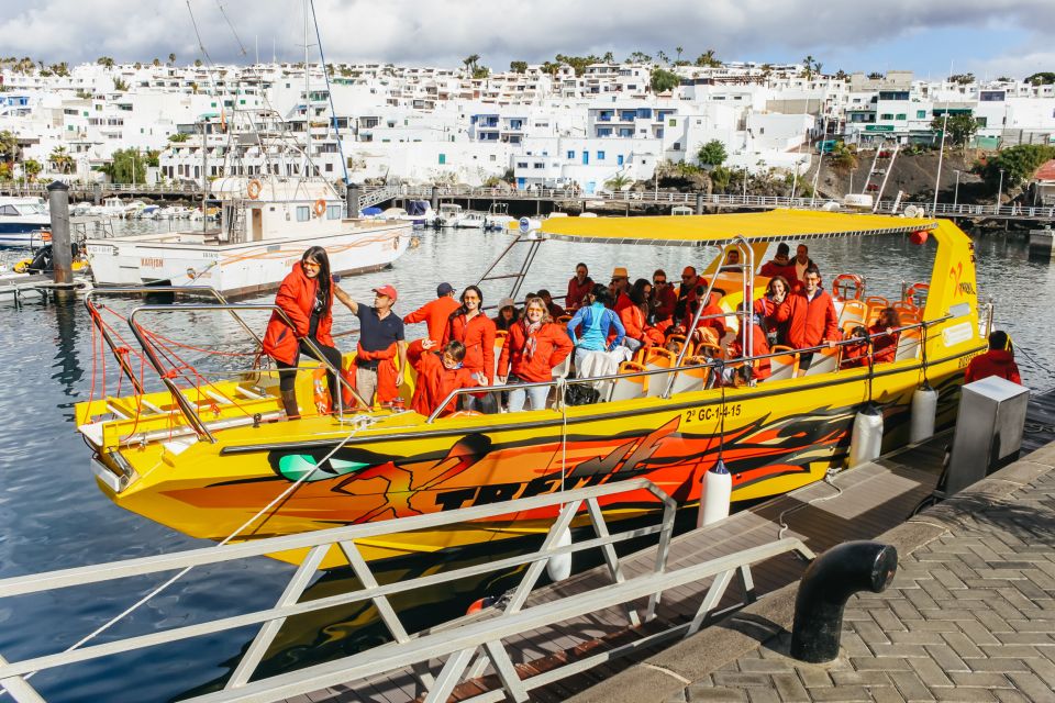Puerto del Carmen: Dolphin-Watching Speedboat Tour with Swim - The Swim Stop in Clear Atlantic Water (and How Not to Get Caught Off Guard)