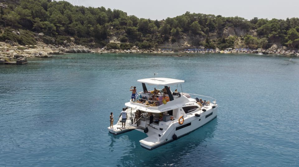 Rhodes: All-Inclusive Catamaran Cruise with Lunch and Drinks - Sailing vs Power catamaran: which route matches your day