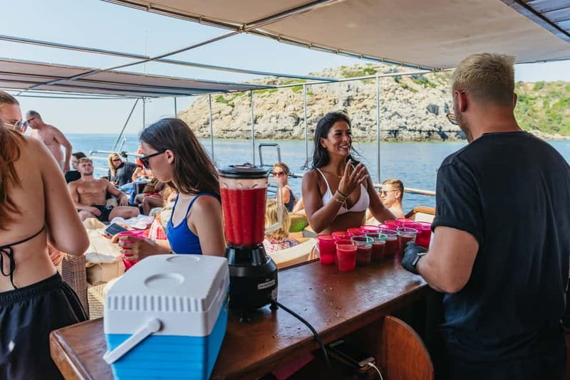 Rhodes: Anthony Quinn, Ladiko and Caves All-Inclusive Cruise - The 3-hour rhythm: how the stops stay fun instead of rushed