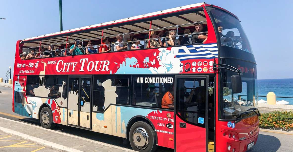 Rhodes: Hop-On Hop-Off Sightseeing Bus Tour - One Ticket, Two Rhodes: Old Town Classics and Modern Waterfront