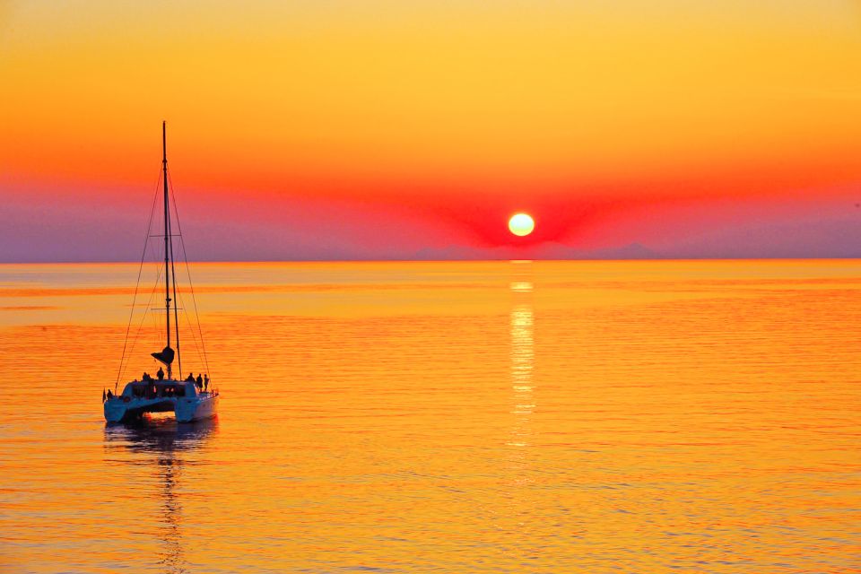 Santorini: Catamaran Tour with BBQ Meal and Unlimited Drinks - Who This Catamaran Tour Suits Best