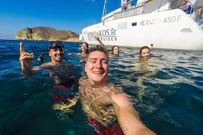 Santorini Classic Catamaran Cruise with BBQ, Drinks and Transfers - The Volcano and Offshore Views: Why This Route Makes Santorini Feel Bigger
