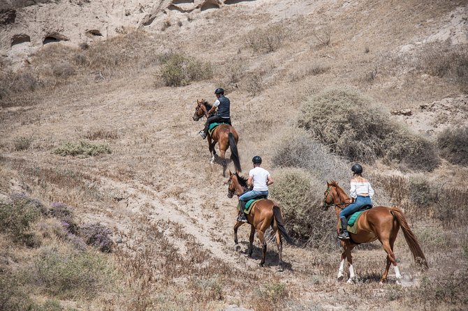 Santorini Horse Riding to Black Sandy Beach - Pace and Timing: 1 Hour 30 That Feels Like More