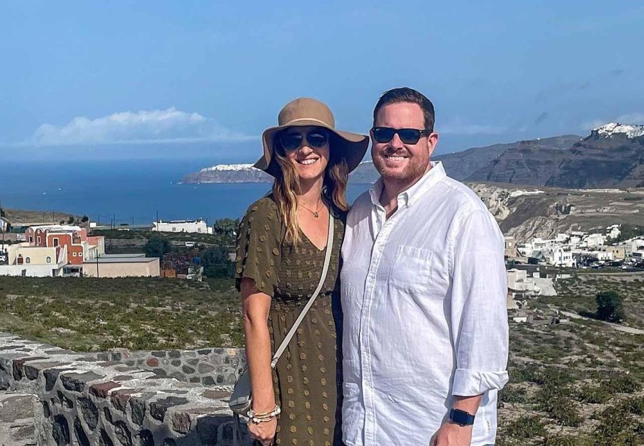 Santorini: Small-Group Sunset Wine Tour with Santo Winery - Pickup and the small-group rhythm (including skip-the-line perks)